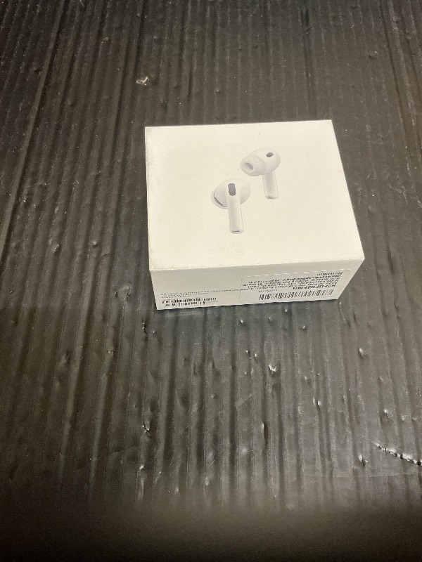 Photo 1 of Apple AirPods Pro 3 Wireless Earbuds, Active Noise Cancellation, Live Translation, Heart Rate Sensing, Hearing Aid Feature, Bluetooth Headphones, Spatial Audio, High-Fidelity Sound, USB-C Charging
