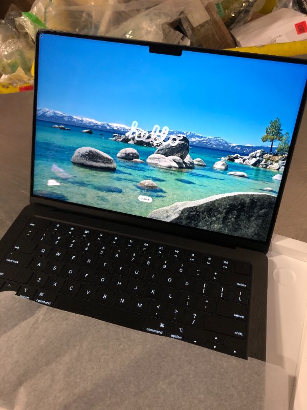 Photo 1 of Apple 2025 MacBook Pro Laptop with M5 chip with 10?core CPU and 10?core GPU: Built for Apple Intelligence, 14.2-inch Liquid Retina XDR Display, 16GB Unified Memory, 1TB SSD Storage; Space Black