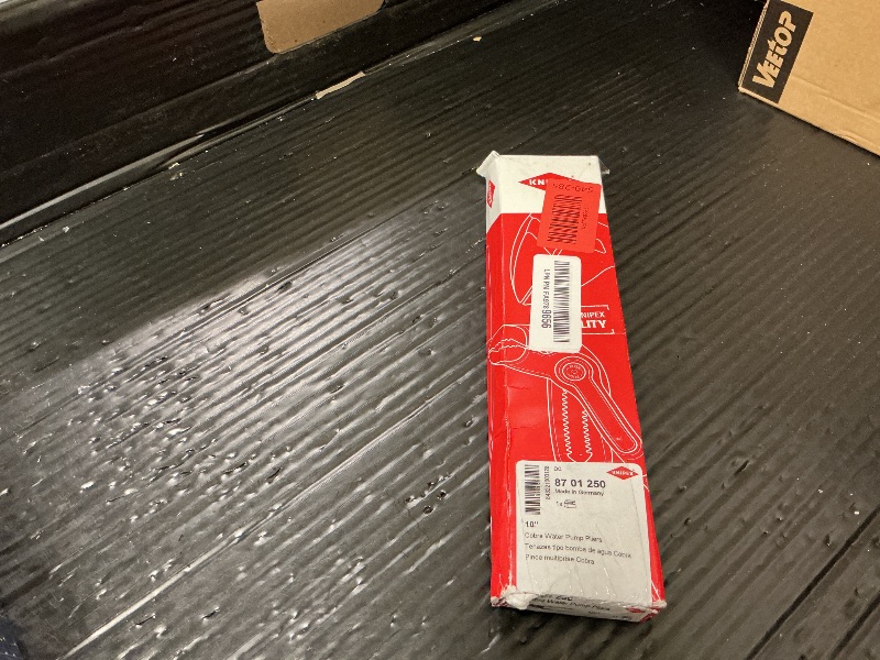 Photo 1 of KNIPEX Tools - Cobra Water Pump Pliers (8701250), Red,10-Inch