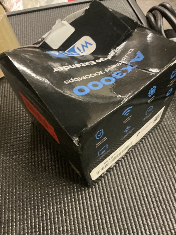 Photo 1 of 2025 AX3000 WiFi 6 Range Extender, WiFi Extender Signal Booster with Gigabit Ethernet Port, Dual Band (2.4G&5.8G) WiFi Repeater Cover to 13888sp.ft, Faster Speed and Wider Cover, Quick Setup (White)