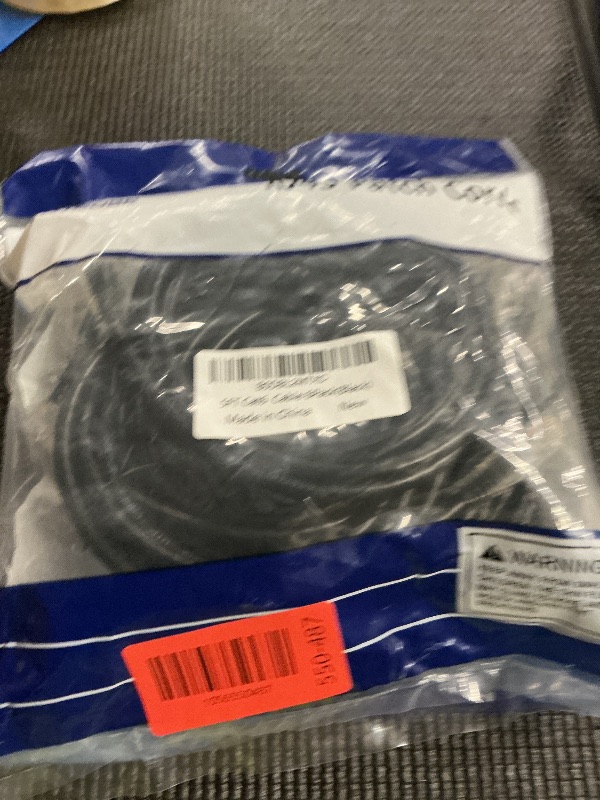 Photo 1 of 5 Feet Cat6 Patch Cable(6 Pack), Solid Pure Copper Patch Cord, Cat 6 Ethernet Cable, UTP Network, High Speed RJ45 Internet Cable, Compatible for Routers, Switches, PC, Servers, PS4/5, Xbox - Black