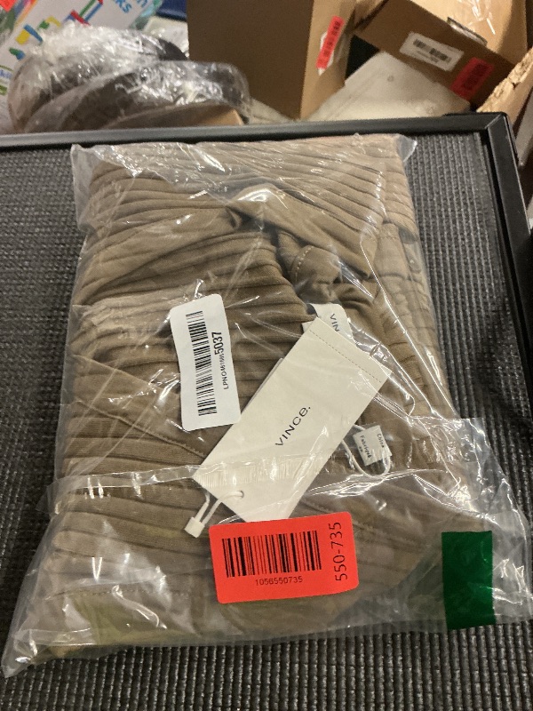 Photo 1 of Vince Women's Rib Sleeveless Dress, Tapenade, Small