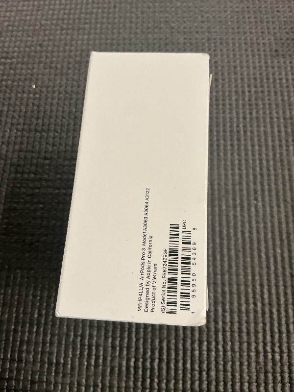 Photo 1 of Apple AirPods Pro 3 Wireless Earbuds, Active Noise Cancellation, Live Translation, Heart Rate Sensing, Hearing Aid Feature, Bluetooth Headphones, Spatial Audio, High-Fidelity Sound, USB-C Charging