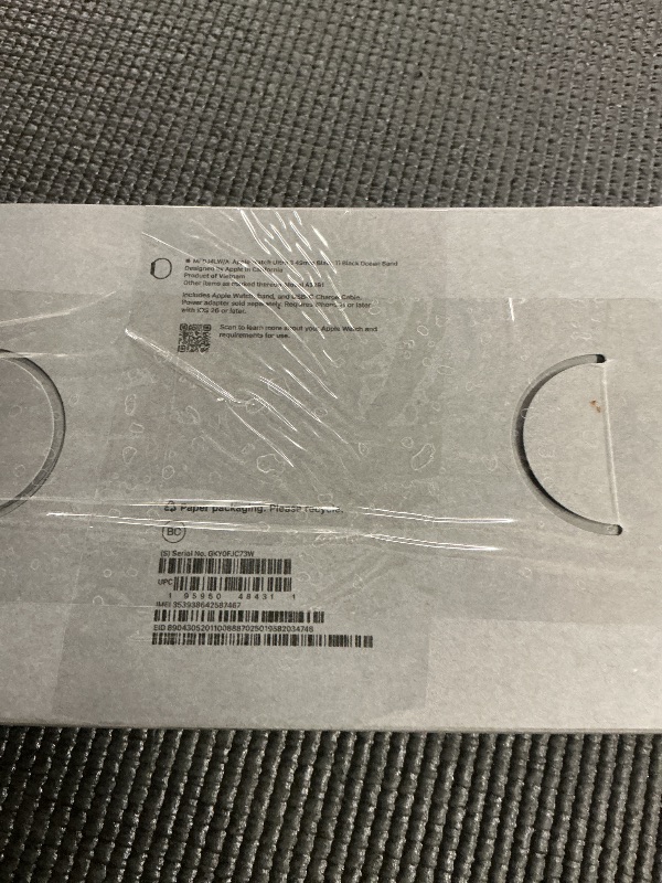 Photo 1 of Apple Watch Ultra 3 [GPS + Cellular 49mm] Running & Multisport Smartwatch w/Rugged Titanium Case w/Black Ocean Band. Satellite Communications, Advanced Health & Fitness Tracking