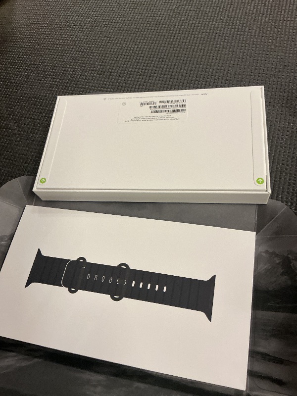 Photo 1 of Apple Watch Ultra 3 [GPS + Cellular 49mm] Running & Multisport Smartwatch w/Rugged Titanium Case w/Black Ocean Band. Satellite Communications, Advanced Health & Fitness Tracking