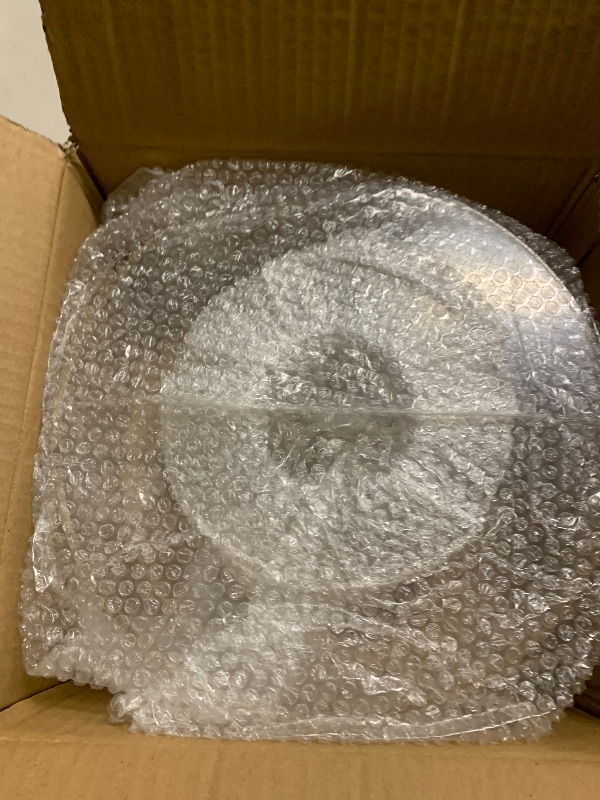 Photo 1 of Choowin 2 Pcs Acrylic Cake Stand Fillable Cake Stand Floating Clear Cake Stand Cake Riser Cake Tier Cake Display Round Cake Stand Birthday Wedding Cake Stand Cylinder Stand for Party(10 inch,6 inch)