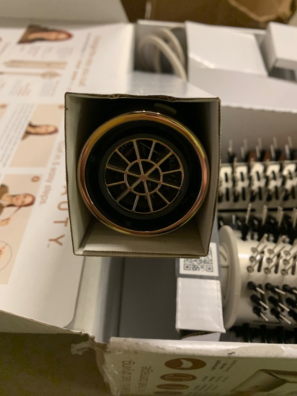 Photo 1 of Shark HD430 FlexStyle Air Styling & Drying System, Powerful Hair Dryer Brush & Multi-Styler with Auto-Wrap Curlers, Paddle Brush, Oval Brush, Concentrator Attachment, Stone