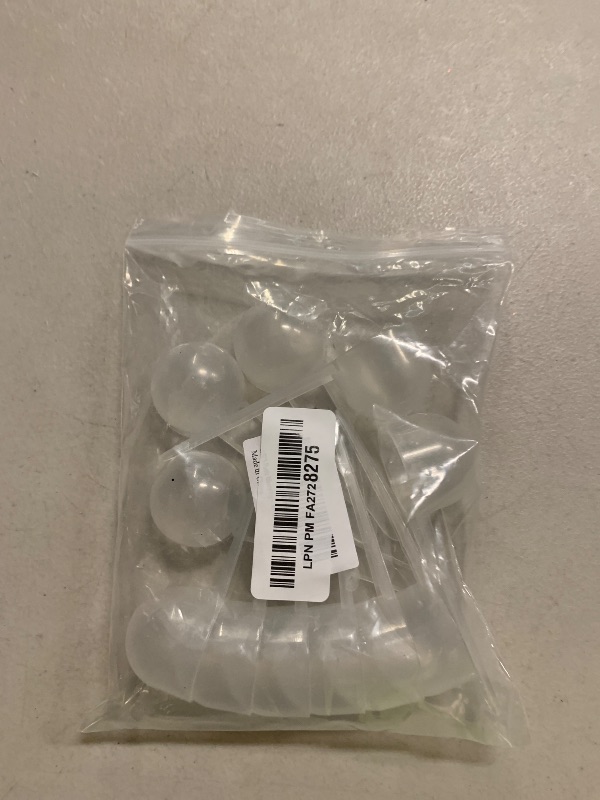 Photo 1 of 12 PCS Plastic Measuring Spoons Set,1 Teaspoon (20 ML) Long Handle Scoops for Measuring Coffee Tea Protein Milk Powder Grains Spices Powders Pet Food (Clear)