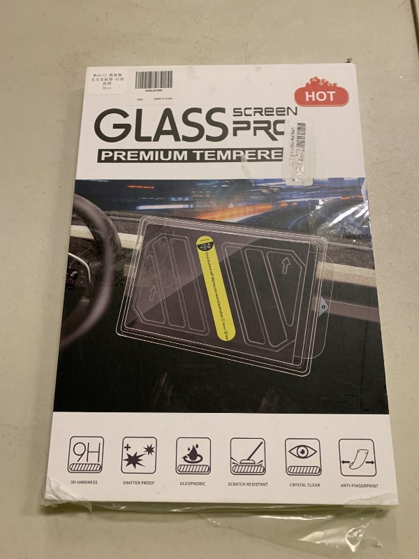 Photo 1 of DGXWLLW Screen Protector for Tesla Model Y Juniper 2025 2026 Model 3 Highland 2024 2025 with Alignment Kit Front Back Tempered Glass Touch Screen Protective 9H Hardness Anti Glare Fingerprint HD Clear