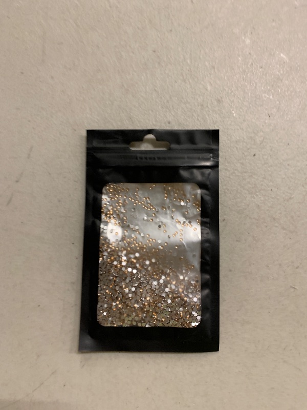 Photo 1 of 4500 Pcs SS6 2mm Flatback Rhinestones for Nails Art Crafts Glitter Round Gems Crystals DIY Clothes Shoes?Champagne)