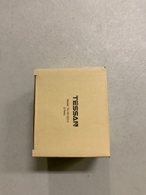 Photo 1 of 2 Pack European Plug Adapter USB C, TESSAN US to Europe Adapter 4 Outlets 3 USB Charger, Type C International Power Adaptor to Italy Spain France Portugal Iceland Germany, Europe Travel Essentials