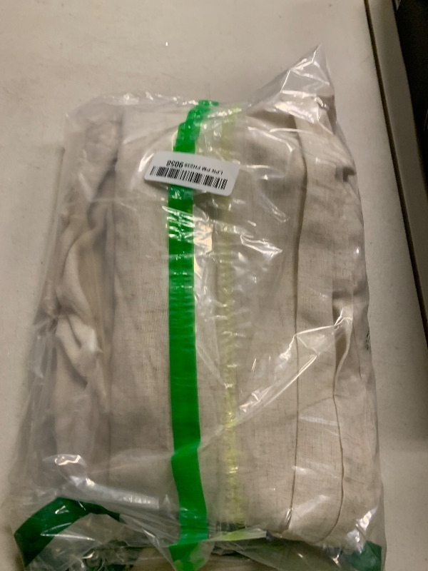 Photo 1 of jinchan Small Window Curtains 45 Inch Length Linen Cafe Curtains for Kitchen Bathroom Floral Embroidered Short Drapes Rustic Farmhouse Light Filtering Curtain Set 2 Panels Ivory on Beige