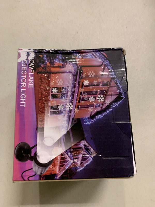 Photo 1 of 2025 Latest Snowflake Christmas Projector Lights Outdoor, Double Head Crystal-Clear Holiday Projector Outdoor with Timer, Snowfall LED Xmas Lights for House Outside Indoor Christmas Decorations