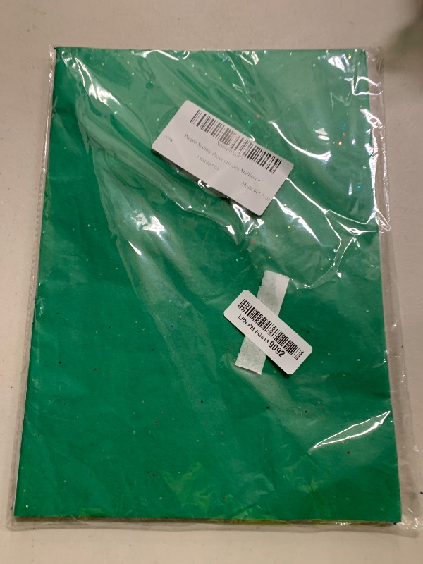 Photo 1 of 100Sheets Glitter Tissue Paper Red Green White Christmas Tissue Paper for Gift Bags Gift Wrap Paper Xmas Tissue Papers for Crafts Wrapping Supplies Christmas New Year Holiday Decorations, 14 x 20 Inch