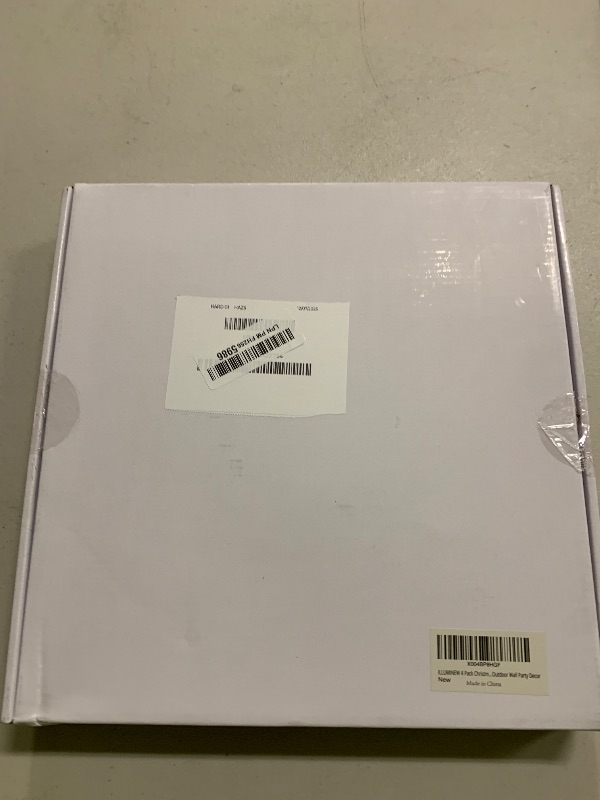 Photo 1 of 4 Pack Christmas Window Snowflake Lights, LED Hanging Decorations Iron Frame Lights, 8 Lighting Modes for Xmas Holiday Indoor Outdoor Wall Party Decor