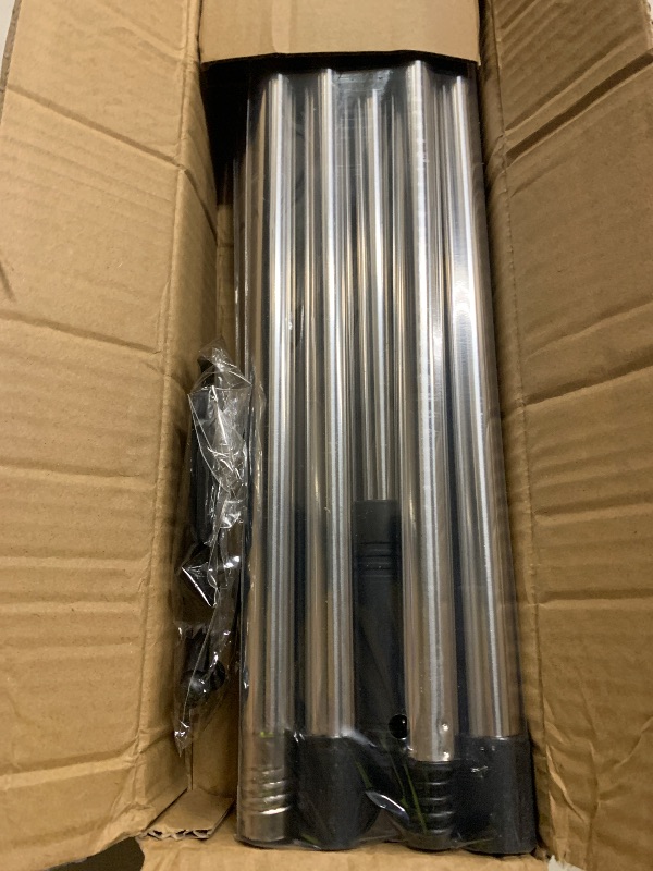 Photo 1 of 3-15 Ft Christmas Light Hanger Pole with Utility Hook, Extension Pole for Hanging Christmas Lights Outdoor String Lights Birdfeeders, Christmas Light Pole Hanger Tool, Splicing Rod Kit without Ladder