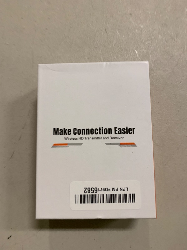 Photo 1 of 2025 Upgraded Wireless HDMI Transmitter and Receiver 4K Decode & 1080P@60Hz, 5G+2.4G Dual Band, LED Display, Plug&Play Zero Latency for Video and Audio to Monitor from PC/TV Box/Projector