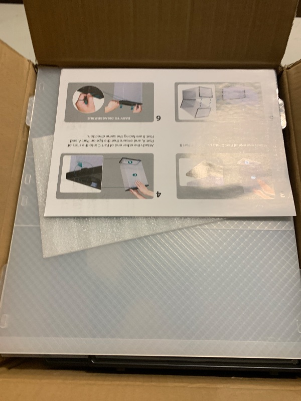 Photo 1 of 12 Pack Shoe Storage Bins, Clear Plastic Stackable Shoe Organizer for Closet, Space Saving Foldable Shoe Rack, Shoe Box Sneaker Holder Container, Black Frame