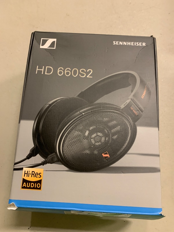 Photo 1 of Sennheiser HD 660S2 - Audiophile Open-Back Over-Ear Headphones with Deep Bass Extension and Refined Acoustic Performance, Headphones for PC, Music, Gaming, Podcasts, Premium Black