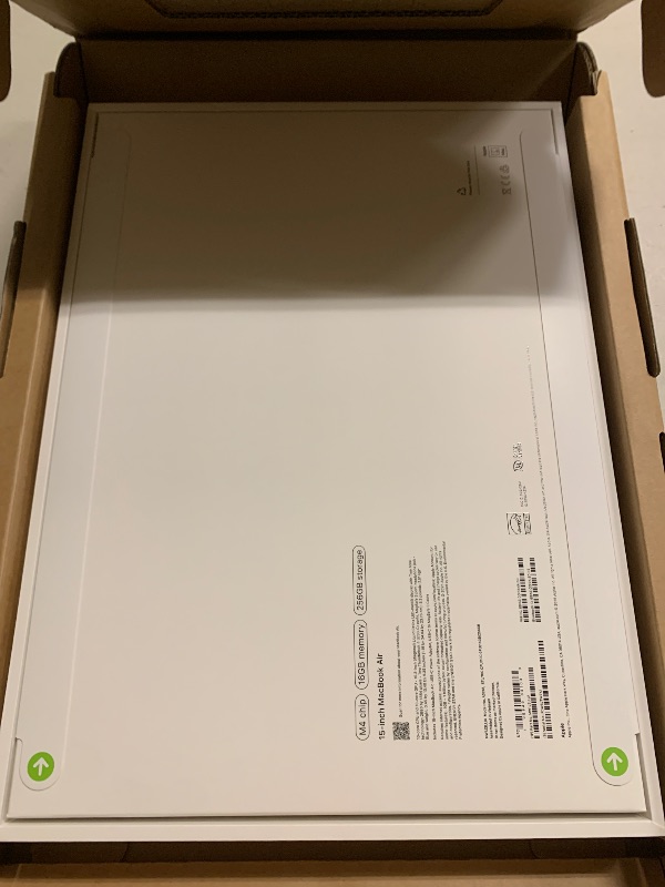 Photo 1 of Apple 2025 MacBook Air 15-inch Laptop with M4 chip: Built for Apple Intelligence, 15.3-inch Liquid Retina Display, 16GB Unified Memory, 256GB SSD Storage, 12MP Center Stage Camera, Touch ID; Starlight