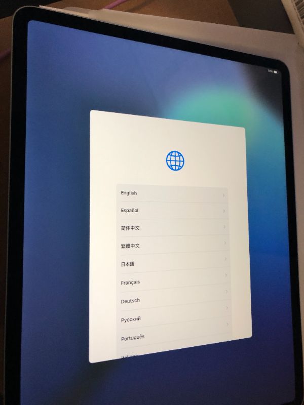 Photo 1 of Apple iPad Air 13-inch with M3 chip Built for Apple Intelligence, Liquid Retina Display, 128GB, 12MP Front/Back Camera, Wi-Fi 6E, Touch ID, All-Day Battery Life — Blue