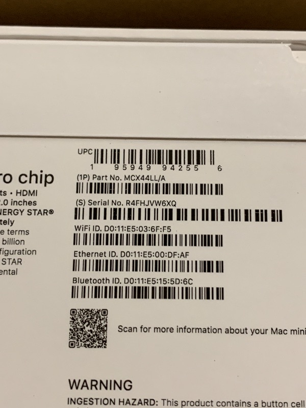 Photo 1 of Apple 2024 Mac mini Desktop Computer with M4 Pro chip with 12?core CPU and 16?core GPU: Built for Apple Intelligence, 24GB Unified Memory, 512GB SSD Storage, Gigabit Ethernet. Works with iPhone/iPad