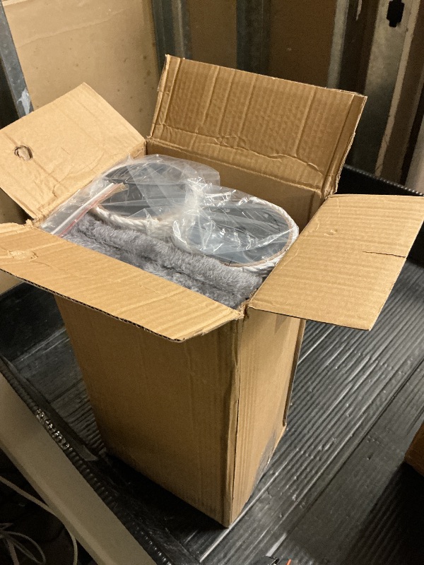 Photo 1 of Ahomdoo Cat Scratching Post 34 Inches Heavy Duty and Thicker Cat Scratching Post Cotton Rope with Hanging Ball and Mice Scratching Post for Indoor Cats and Adult(Grey)