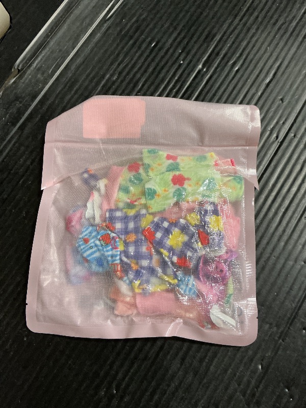 Photo 1 of 23 Pcs Doll Clothes and Accessories Including 6 Sets Bathrobes Pajamas, Towels, Headband, 3 Slippers and 8 Toiletries Accessories for 11.5 inch Girl Doll