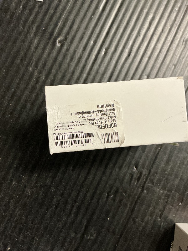 Photo 1 of Apple AirPods Pro 3 Wireless Earbuds, Active Noise Cancellation, Live Translation, Heart Rate Sensing, Hearing Aid Feature, Bluetooth Headphones, Spatial Audio, High-Fidelity Sound, USB-C Charging