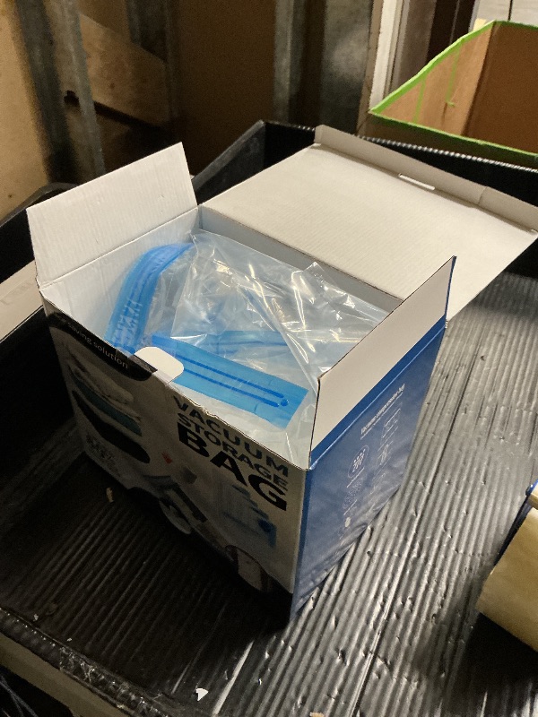 Photo 1 of 20 Pack Vacuum Storage Bags with Electric Pump, Compression Space Saver Vacuum Seal Bags 4 Jumbo/4 Large/4 Medium/4 Small/4 Roll Up Bags for Clothing Travel Comforters Blankets Pillows Bedding Duvets