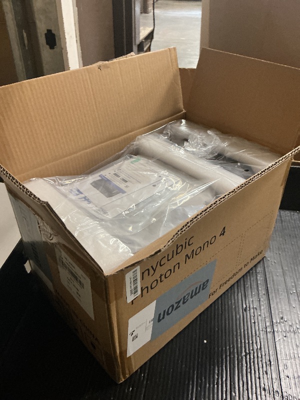 Photo 1 of ANYCUBIC 10K Resin 3D Printer, Photon Mono 4 LCD 3D Printer with 7-inch Mono Screen, Upgraded LighTurbo Matrix and Printing Platform, Printing Size of 6.04''x3.42''x6.49''