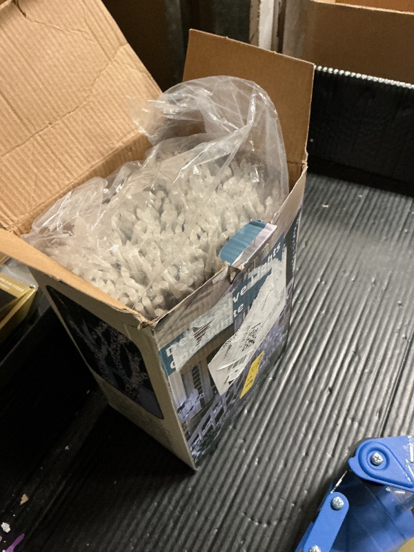 Photo 1 of 1500 LED Chrstmas Lights, 470ft Outdoor Christmas String Lights with 12 Modes, Cool White LED String Lights with Timer Dimmable Waterproof for Tree Xmas Fence Garden Wedding Party Holiday Decorations