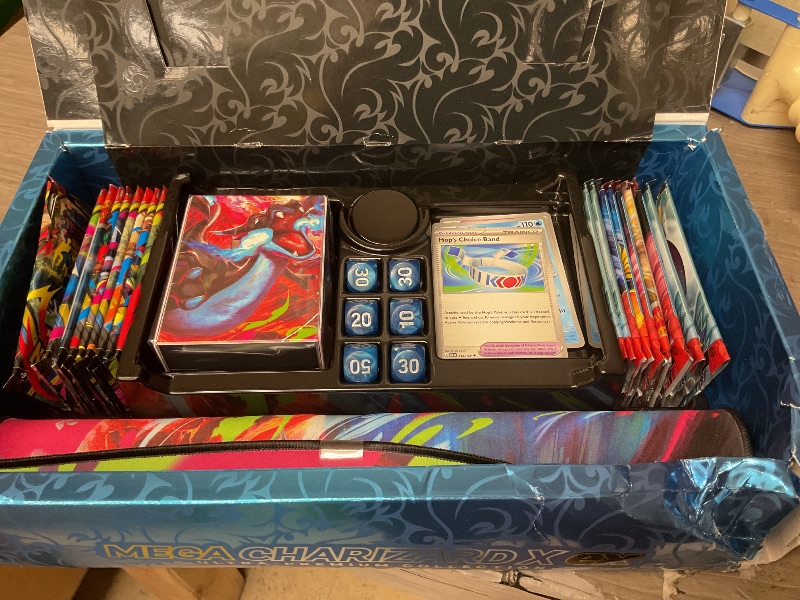 Photo 1 of Pokémon TCG: Mega Charizard X ex Ultra-Premium Collection