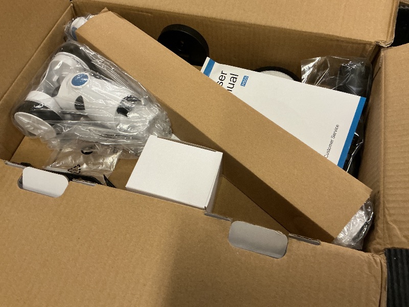 Photo 1 of **SELLING FOR PARTS--NO CHARGER**BSNAW Cordless Vacuum Cleaner for Home - Lightweight, Stick Vacuum Clean with Rechargeable Battery, Max 45Mins Runtime, 8 in 1 Handheld Vacuum for Hardfloor & Carpets Pet Hair, Blue&White