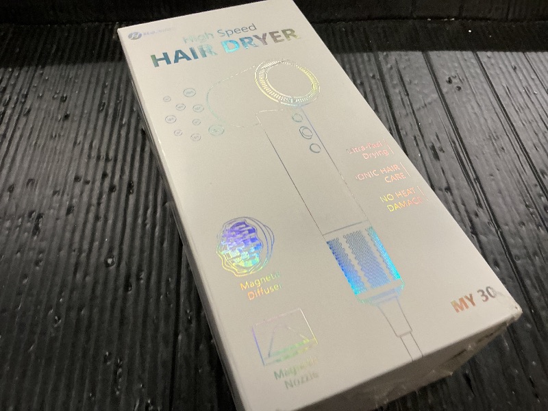 Photo 1 of (OUTLET)slopehill 110,000 RPM Professional Hair Dryer - 0.8lb Ultra-Lightweight, 2 Billion Ion Technology for 98% Frizz Reduction, AI Smart-Temp Control, Magnetic Attachments for All Hair Types (Pink)