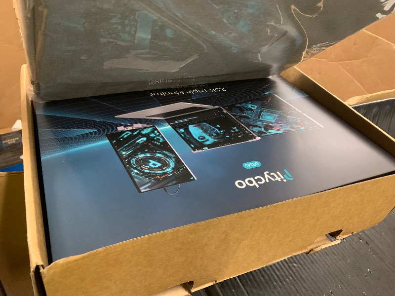 Photo 1 of Pitycbo Laptop Screen Extender Monitor Portable - 2.5K Triple Laptop Screen Extender, Plug and Play Multiple Screens Extended Fits 13-17.3 Inch Laptops Compatible with, Windows, Chrome, Dex