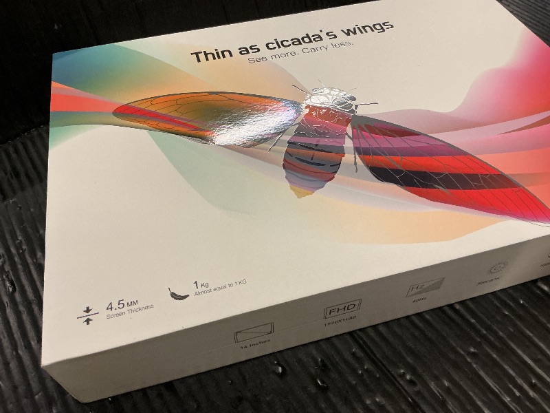 Photo 1 of 14" Triple Laptop Screen Extender, 1080P FHD IPS Ultra-Slim Portable Dual Monitor for Laptop, USB C HDMI Plug-Play Monitor Extender for Triple Display for MacOS/Windows, Fits 13-17.3" Laptops