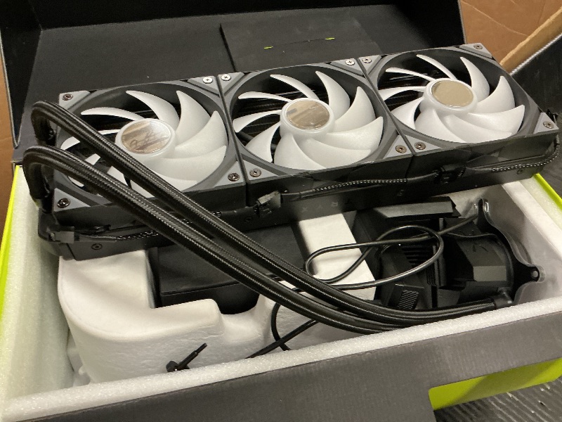 Photo 1 of TRYX Panorama SE 360 ARGB 360mm AIO Rotatable 6.67'' AMOLED Curved Screen 3D Anamorphic Effect Customizable AIO Cooler 360mm Asetek Adela Pump 280w TDP ARGB Fan Intel LGA 1851/1700 AMD AM5/AM4