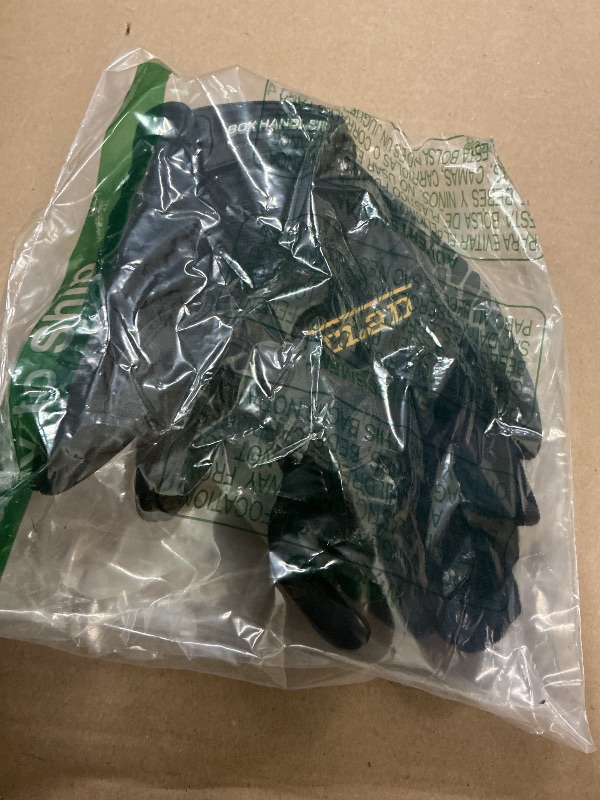 Photo 1 of *********READ CLERK NOTES**********  
Ironclad Box Handler Work Gloves BHG, Extreme Grip, Performance Fit, Durable, Machine Washable, (1 Pair), Large - BHG-04-L, Black