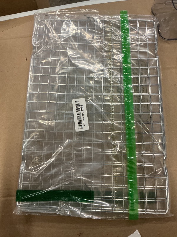 Photo 1 of 2PCS Cooling Racks for Cooking and Baking - 10" x 15"Heavy Duty Stainless Steel Wire Rack for Baking, Grilling, Roasting - Oven & Dishwasher Safe - Fits Jelly Roll Sheet Pan-Silver