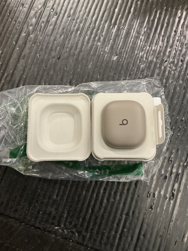 Photo 1 of Beats Powerbeats Fit - Wireless Noise Cancelling Workout Earbuds with Secure-Fit Wingtips, Up to 30-Hour Battery Life, Sweat & Water Resistant, Apple & Android Compatible - Gravel Gray