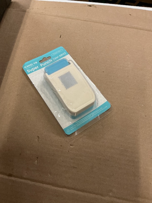 Photo 1 of 1X0.8inch Rectangular Postage Stamp Puncher, Rectangle Lever Action Stamp Punch for Paper Crafting Scrapbooking, DIY Card Making Arts Crafts Supplies