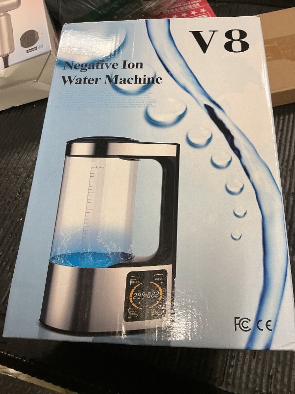 Photo 1 of Hydrogen Water Machine Generator | 1800 PPB High Concentration, Portable Hydrogen Water Maker with SPE and PEM Technology for Home, Gym & Travel, Alkaline pH Balance Technology