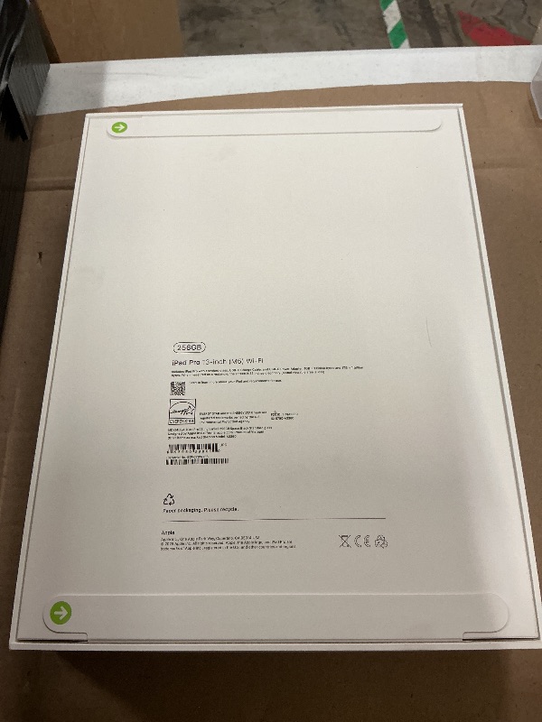 Photo 1 of Apple iPad Pro 13-inch (M5): Ultra Retina XDR Display, 256GB, Landscape 12MP Front Camera/12MP Back Camera, LiDAR Scanner, Wi-Fi 7 with Apple N1, Face ID, All-Day Battery Life — Space Black—- UNOPENED, SEALED