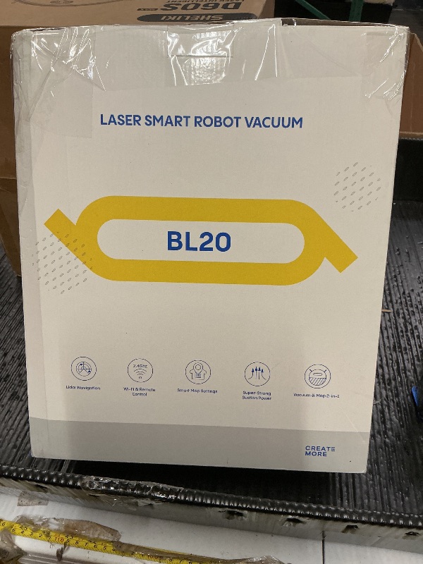 Photo 1 of eitton Robot Vacuum and Mop with LiDAR Navigation, 5000Pa Robotic Vacuums with Mapping, No-Go Zones, Self-Recharging, Wi-Fi/App/Alexa Control, Ideal for Pet, Hard Floors, Carpet