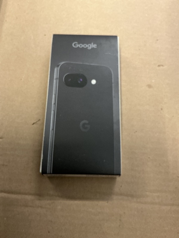 Photo 1 of Google Pixel 9a with Gemini - Unlocked Android Smartphone with Incredible Camera and AI Photo Editing, All-Day Battery, and Powerful Security - Obsidian - 128 GB — UNOPENED; SEALED