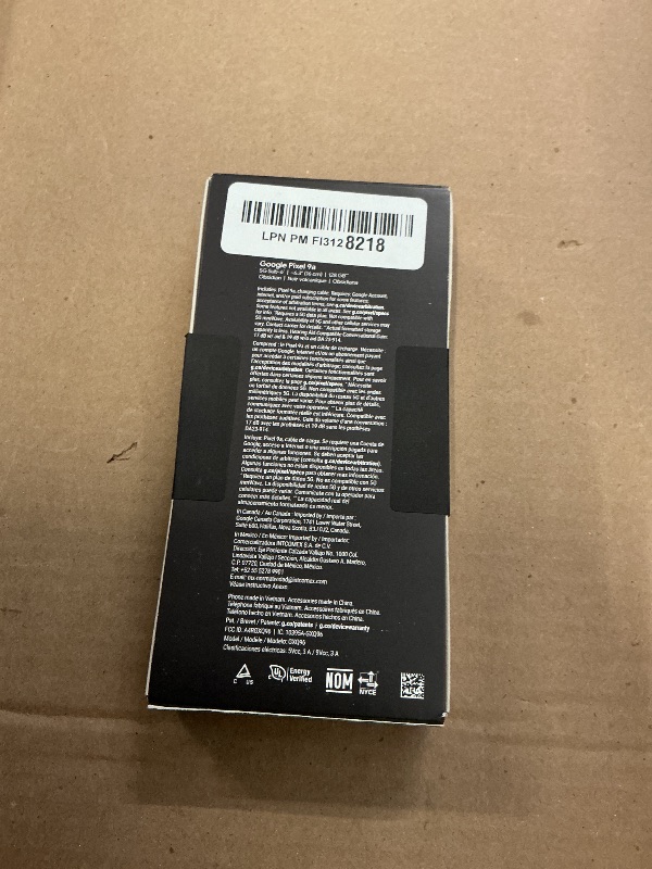 Photo 1 of Google Pixel 9a with Gemini - Unlocked Android Smartphone with Incredible Camera and AI Photo Editing, All-Day Battery, and Powerful Security - Obsidian - 128 GB — UNOPENED; SEALED