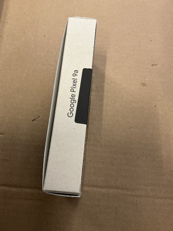 Photo 1 of Google Pixel 9a with Gemini - Unlocked Android Smartphone with Incredible Camera and AI Photo Editing, All-Day Battery, and Powerful Security - Obsidian - 128 GB — UNOPENED; SEALED