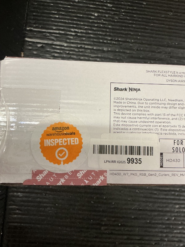 Photo 1 of Shark HD430 FlexStyle Air Styling & Drying System, Powerful Hair Dryer Brush & Multi-Styler with Auto-Wrap Curlers, Paddle Brush, Oval Brush, Concentrator Attachment, Stone