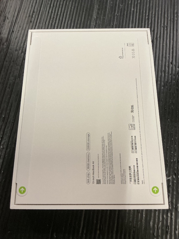 Photo 1 of Apple 2025 MacBook Air 13-inch Laptop with M4 chip: Built for Apple Intelligence, 13.6" Liquid Retina Display, 16GB Unified Memory, 256GB SSD Storage, 12MP Center Stage Camera, Touch ID, Silver—- UNOPENED; SEALED 